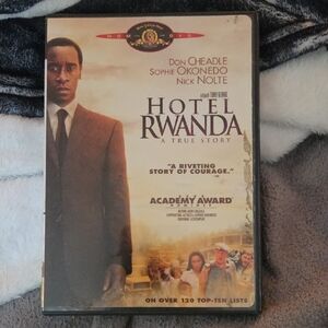 Hotel Rwanda DVD - Black Case